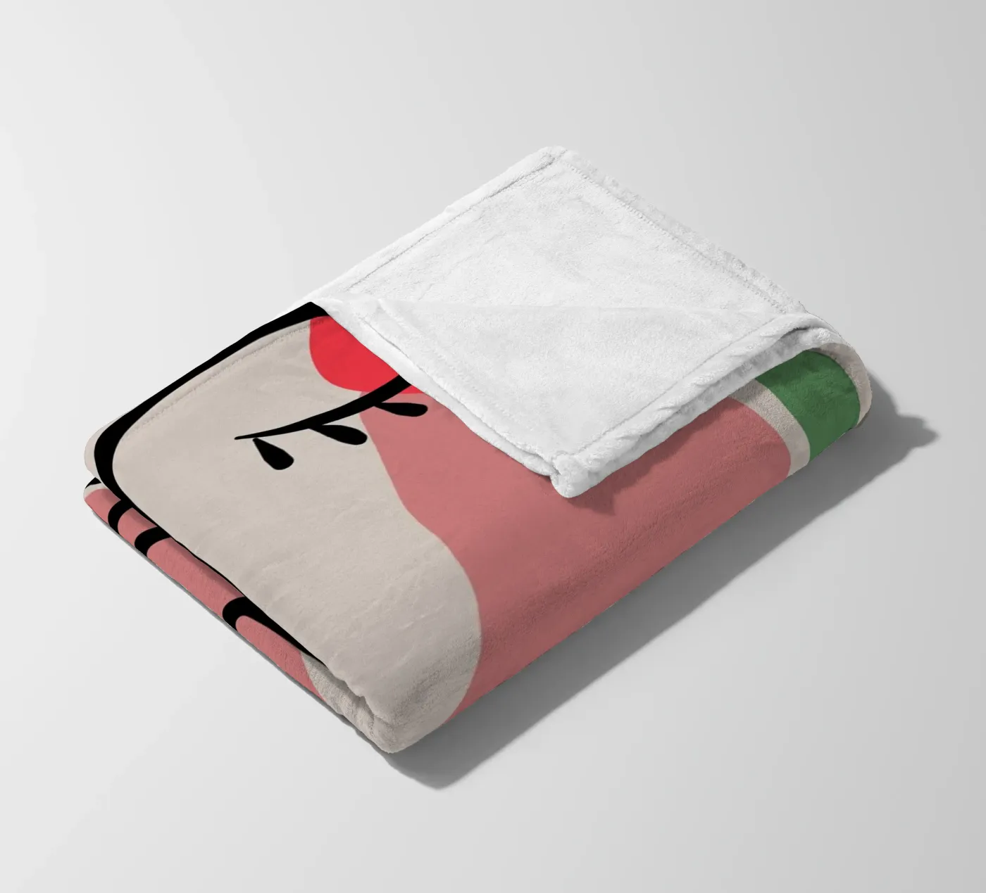 Hushed Reflections fleece blanket by Mike Leymi