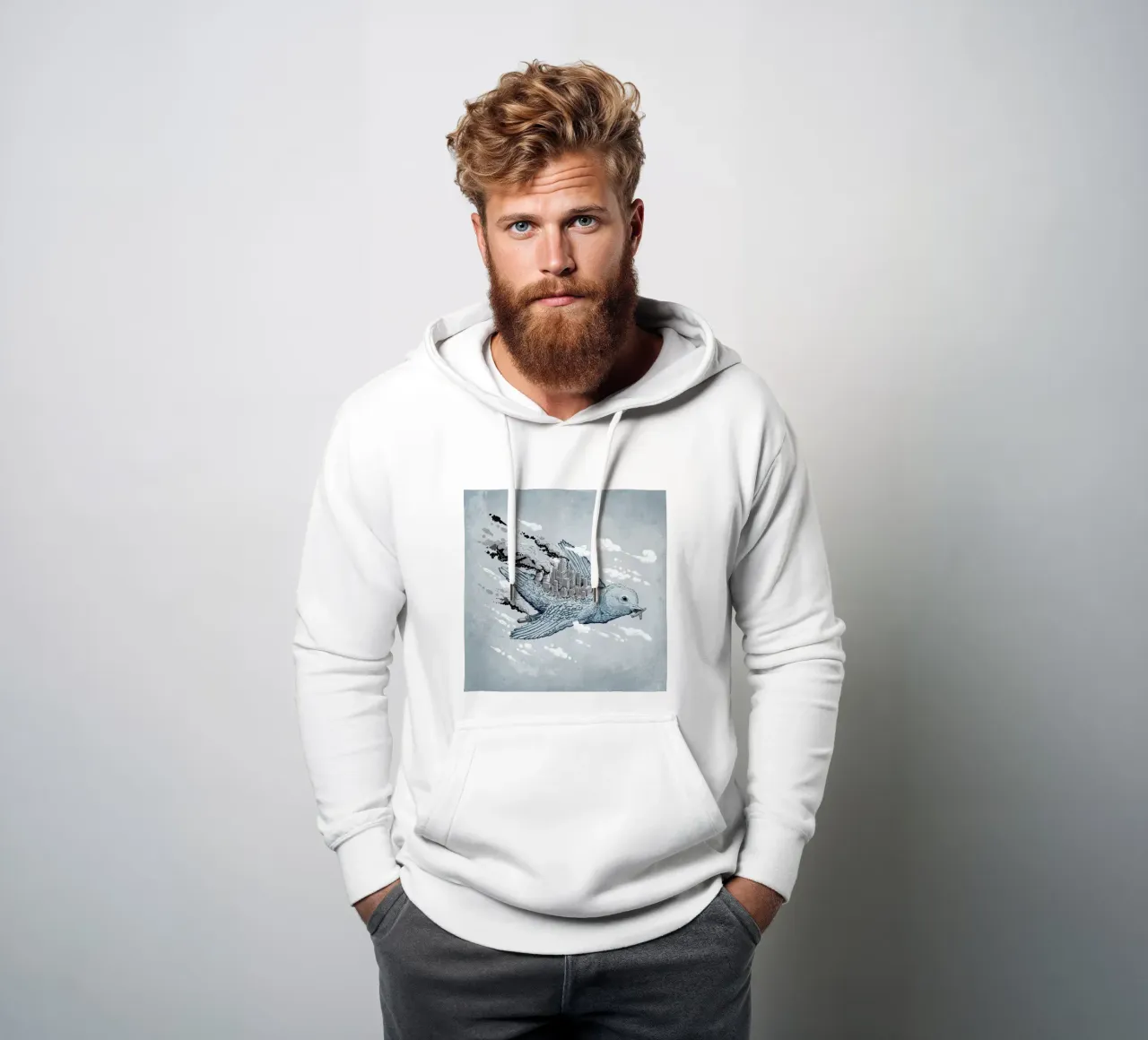 Clean The World I felpa con cappuccio da Robert Richter