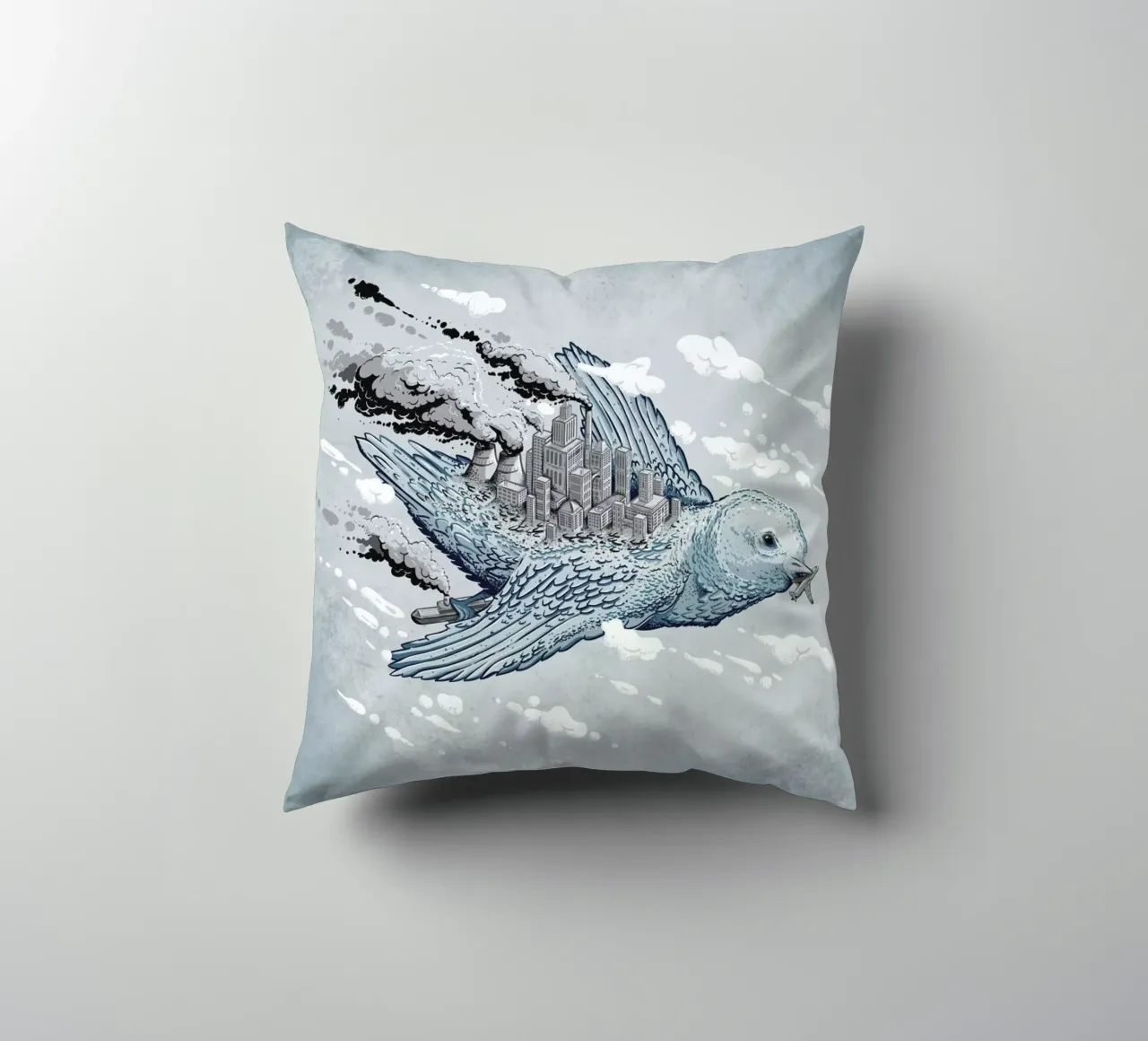 Clean The World I cuscino da Robert Richter