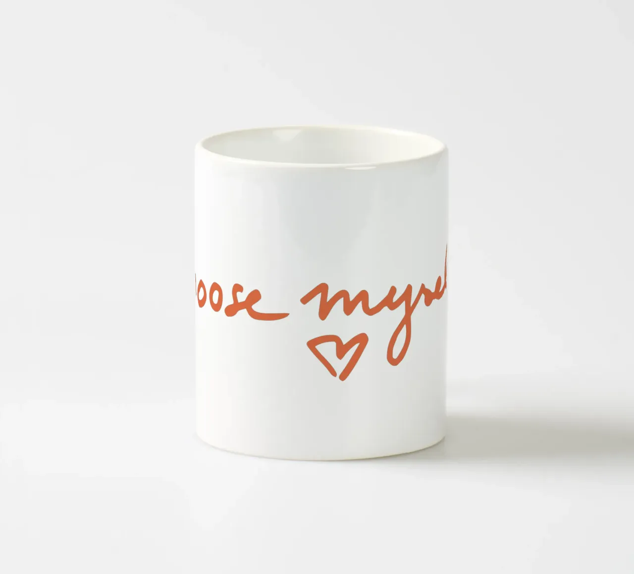 I choose myself 2 tazza in ceramica da Studio Memb