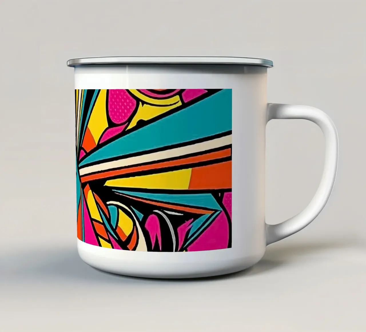 POP 1 taza de esmalte de Rezh creations
