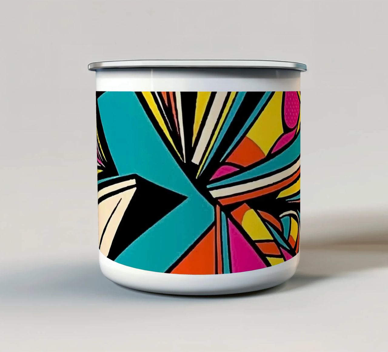 POP 1 tazza in smalto da Rezh creations