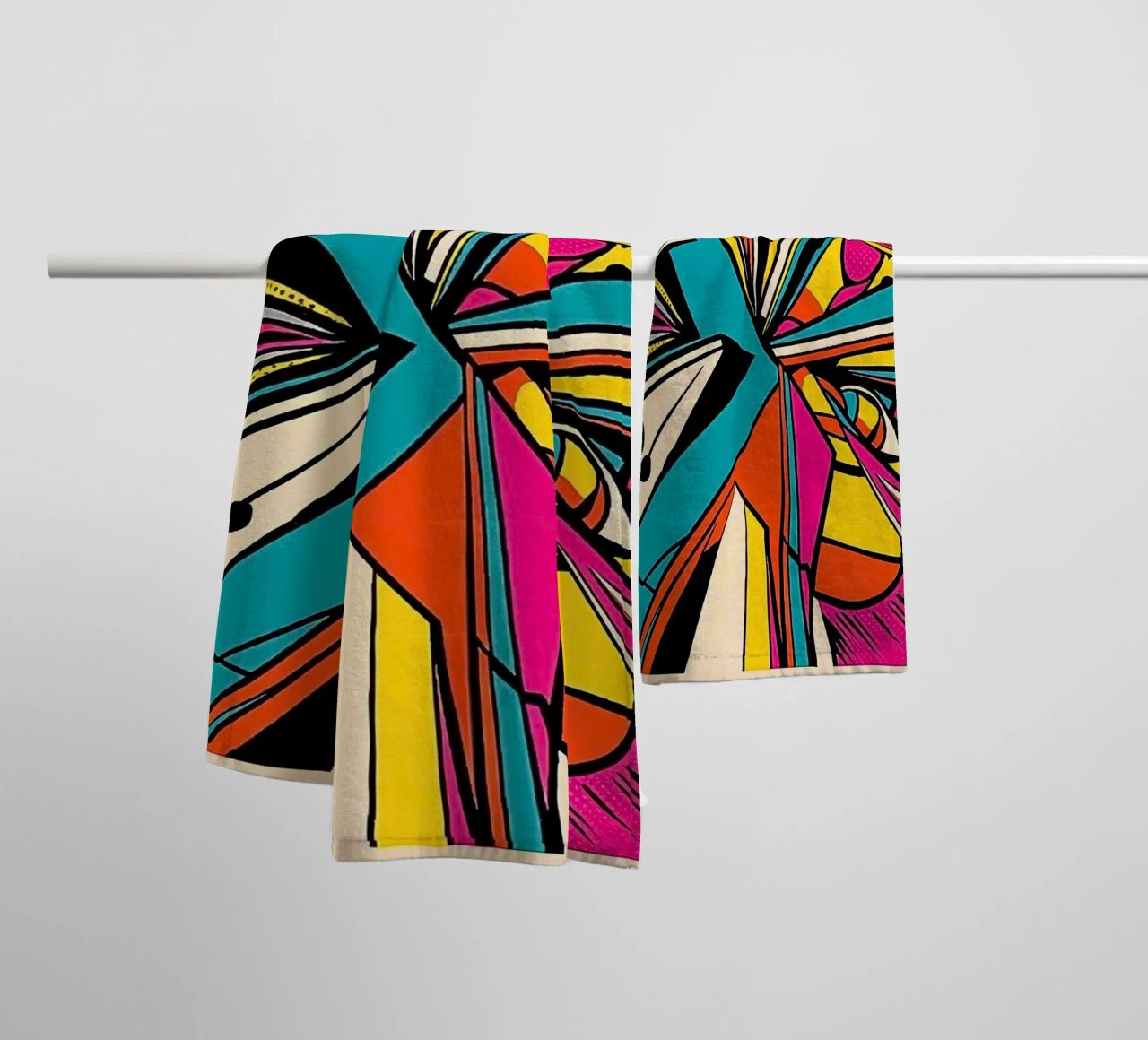 POP 1 towel by Rezh creations