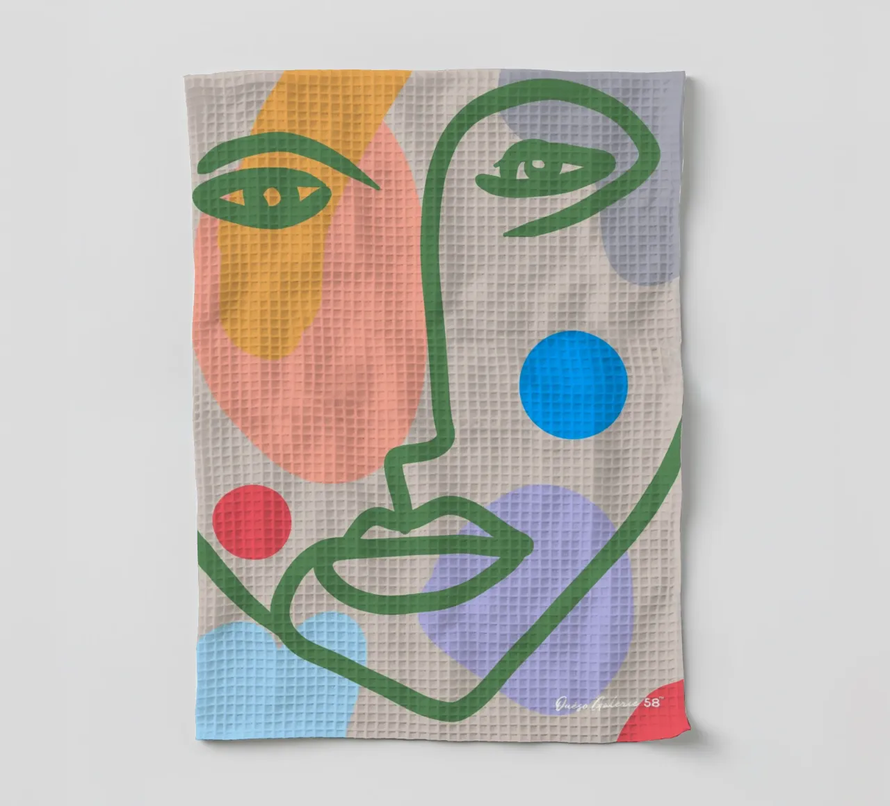 Tender Skies canovaccio da cucina da Mike Leymi