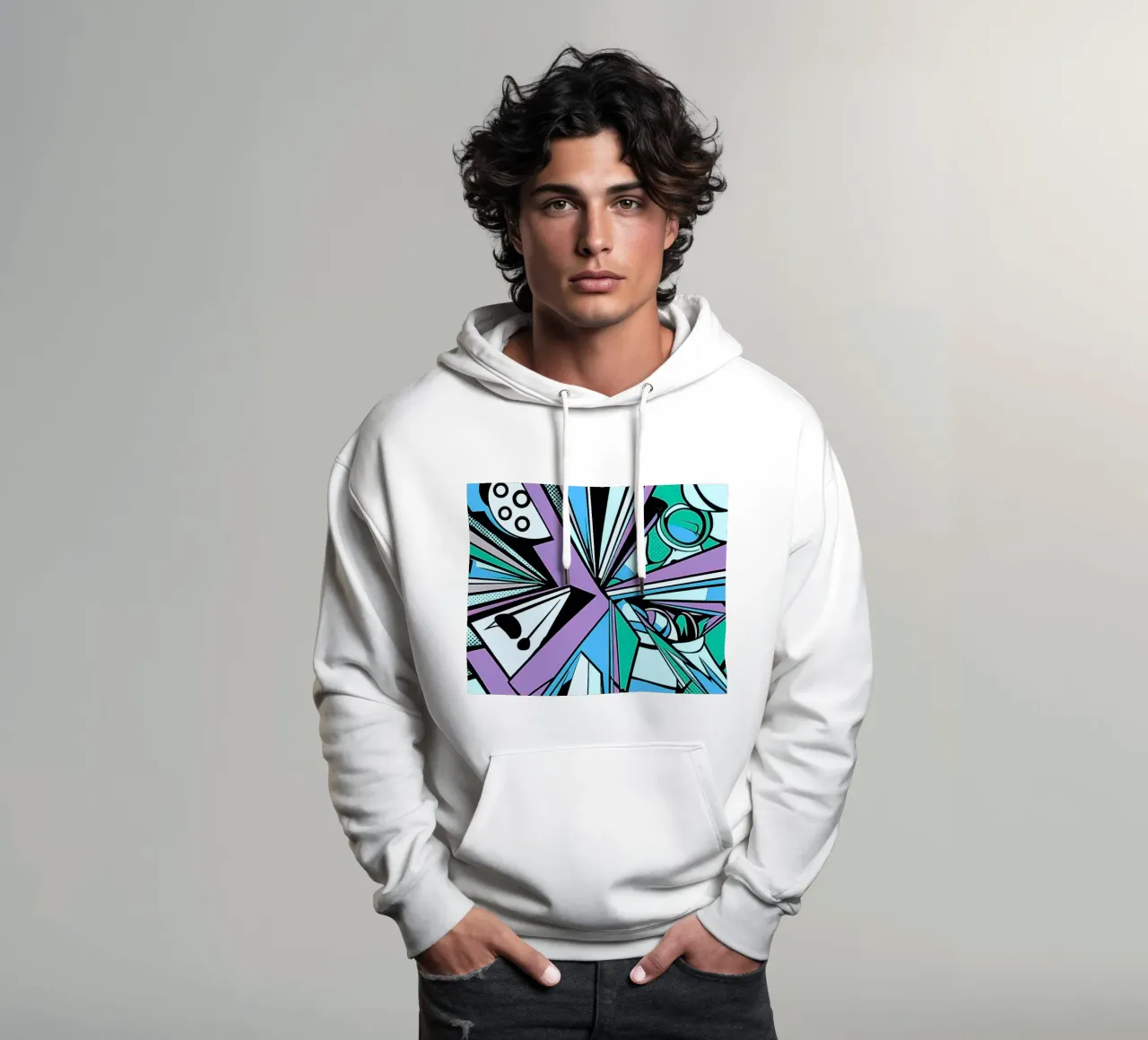 POP 2 felpa con cappuccio da Rezh creations