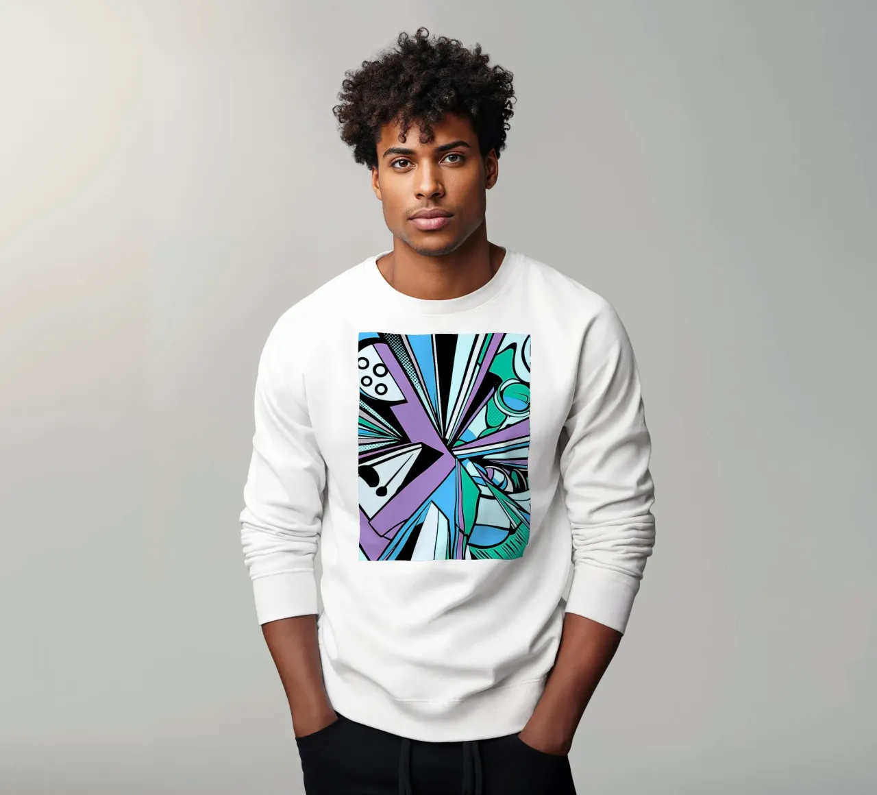 POP 2 sweatshirt van Rezh creations