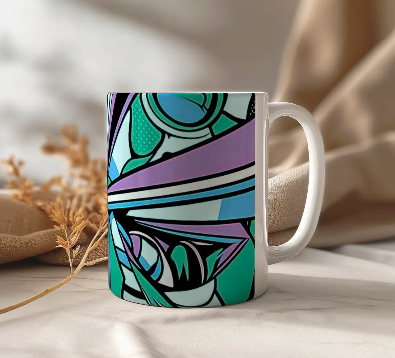 POP 2 tazza in ceramica da Rezh creations