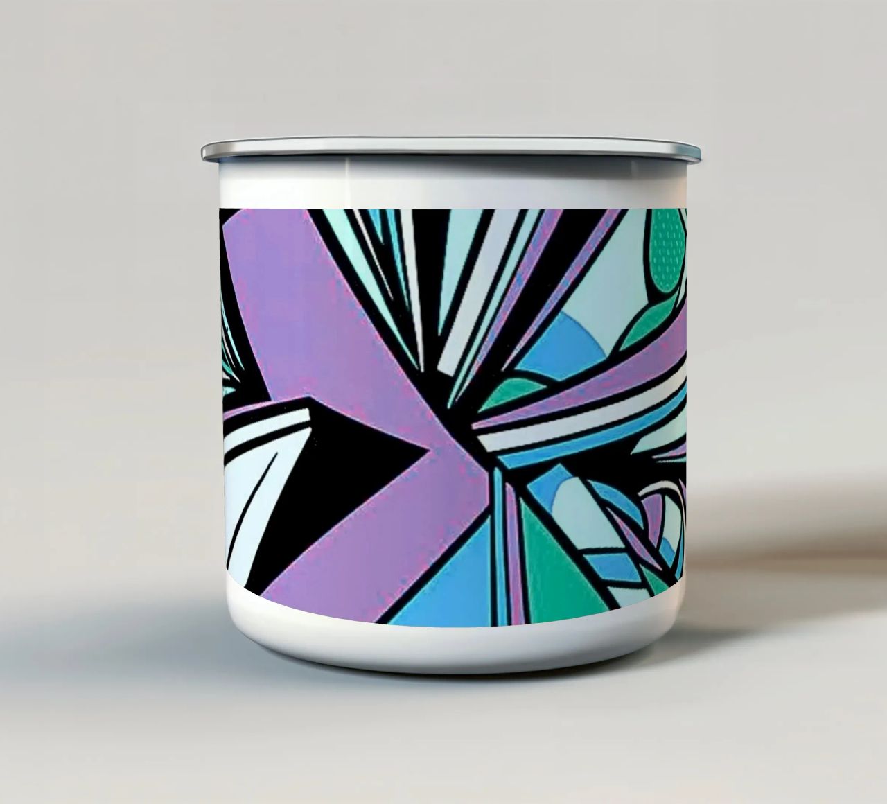 POP 2 tazza in smalto da Rezh creations