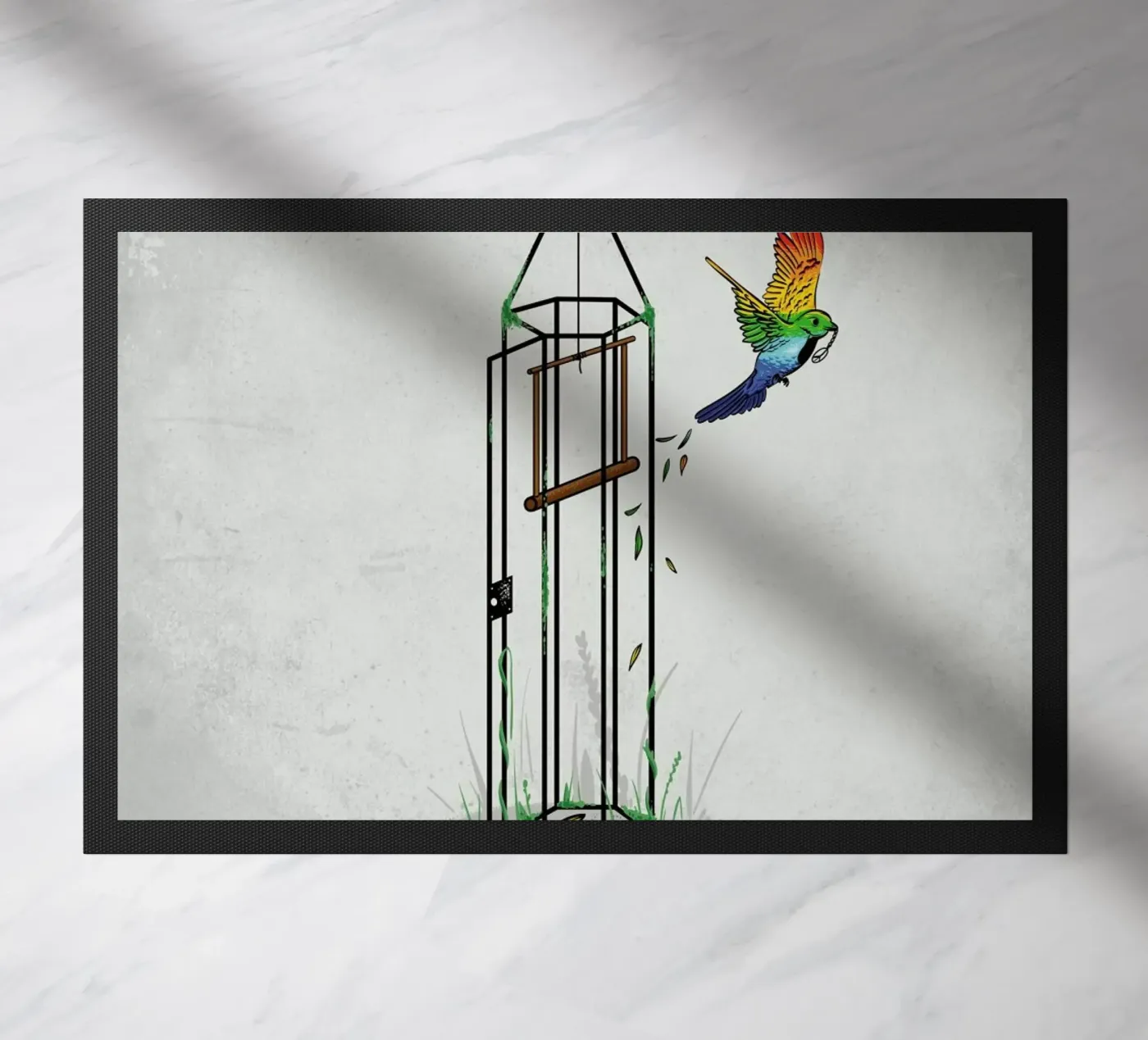 Freedom doormat by Robert Richter