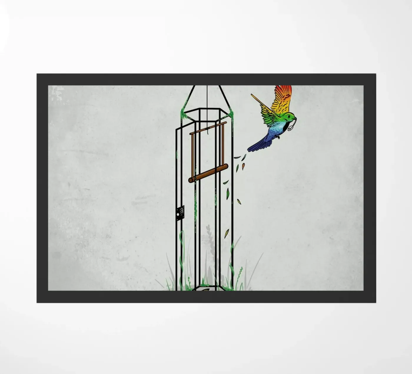 Freedom doormat by Robert Richter