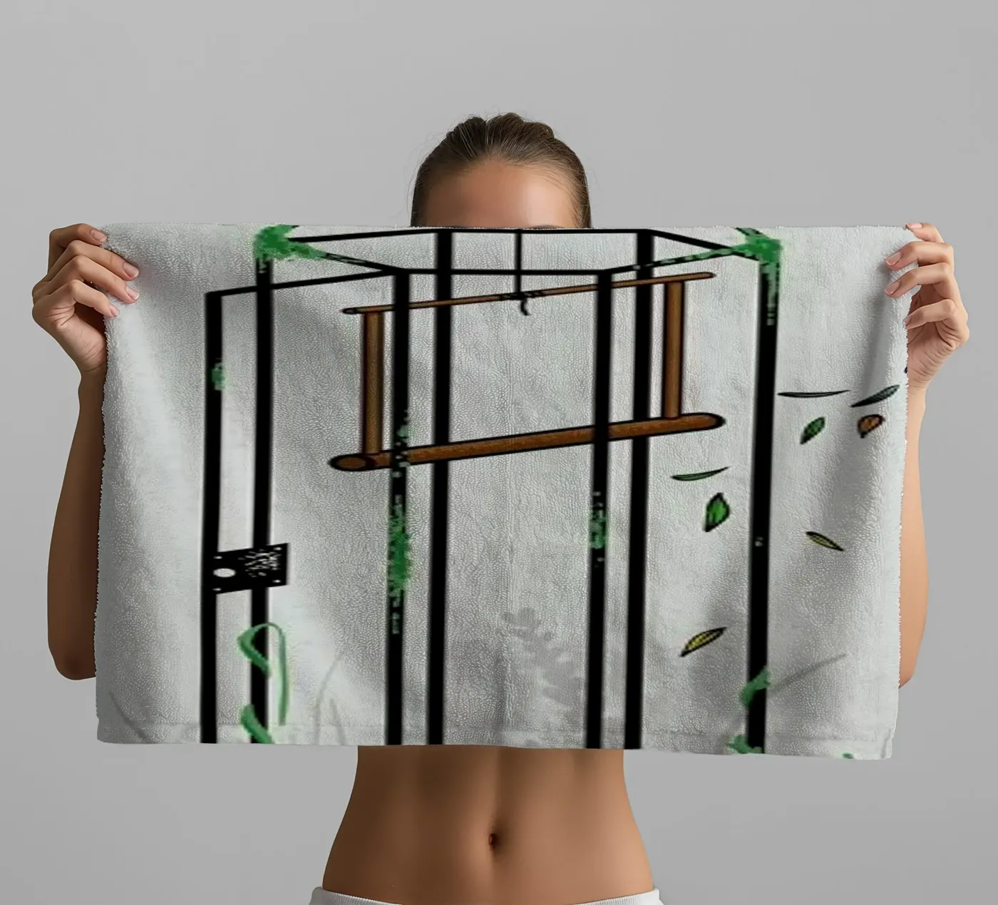 Freedom towel by Robert Richter