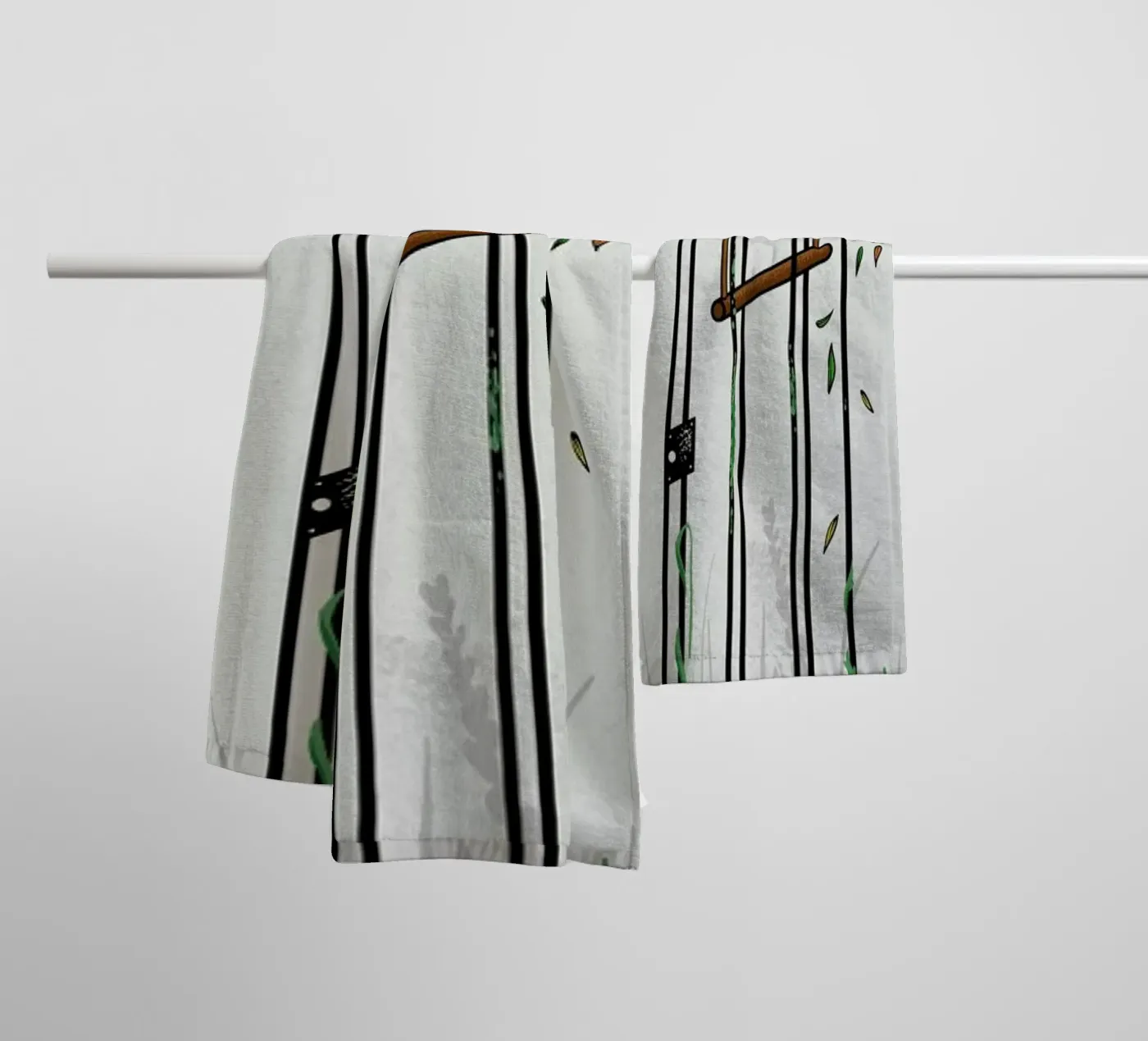 Freedom towel by Robert Richter