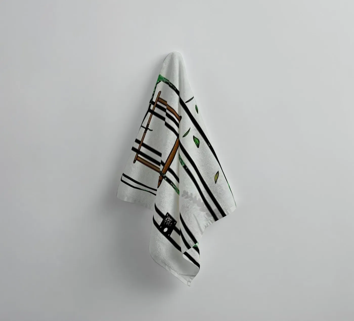 Freedom towel by Robert Richter