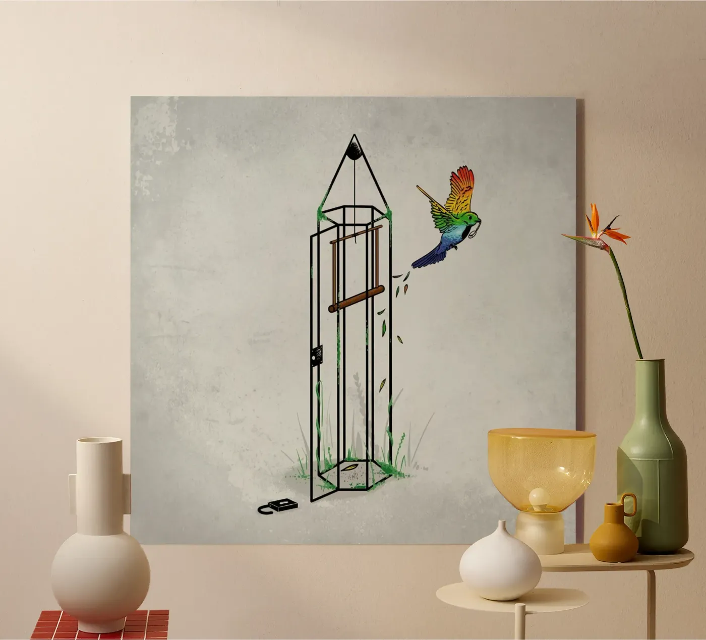 Freedom plexiglass da Robert Richter