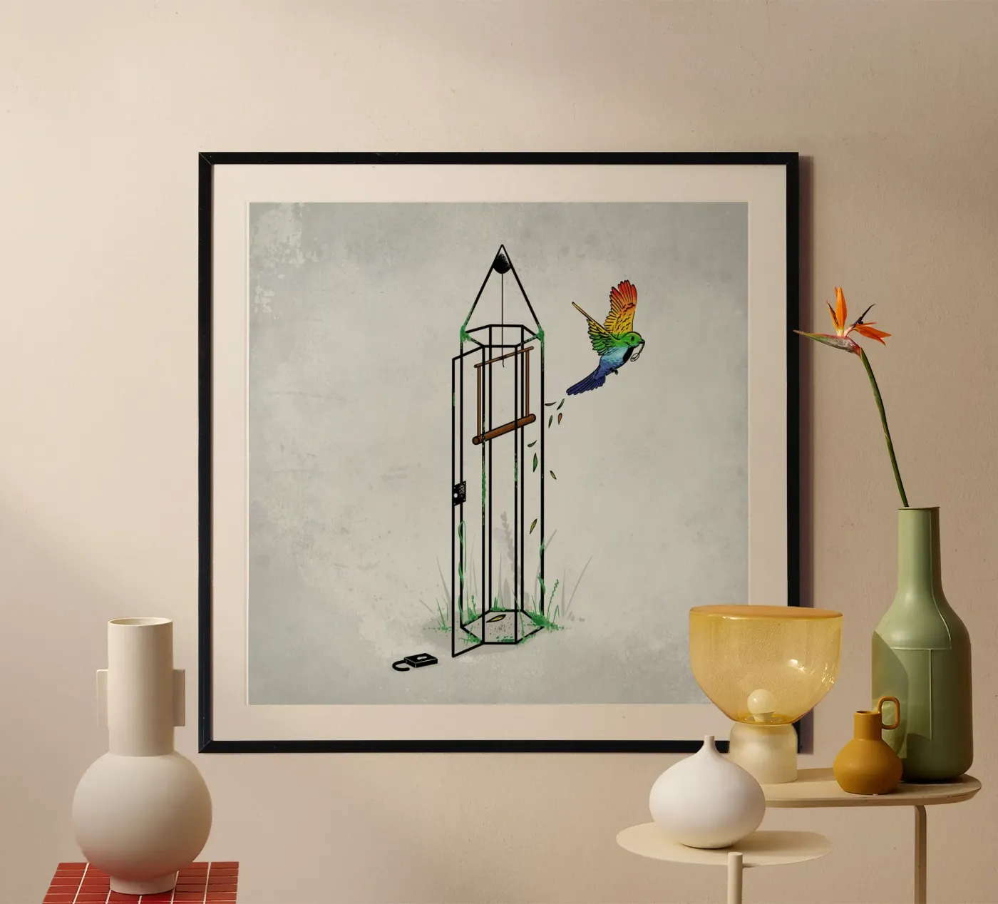 Freedom Poster von Robert Richter