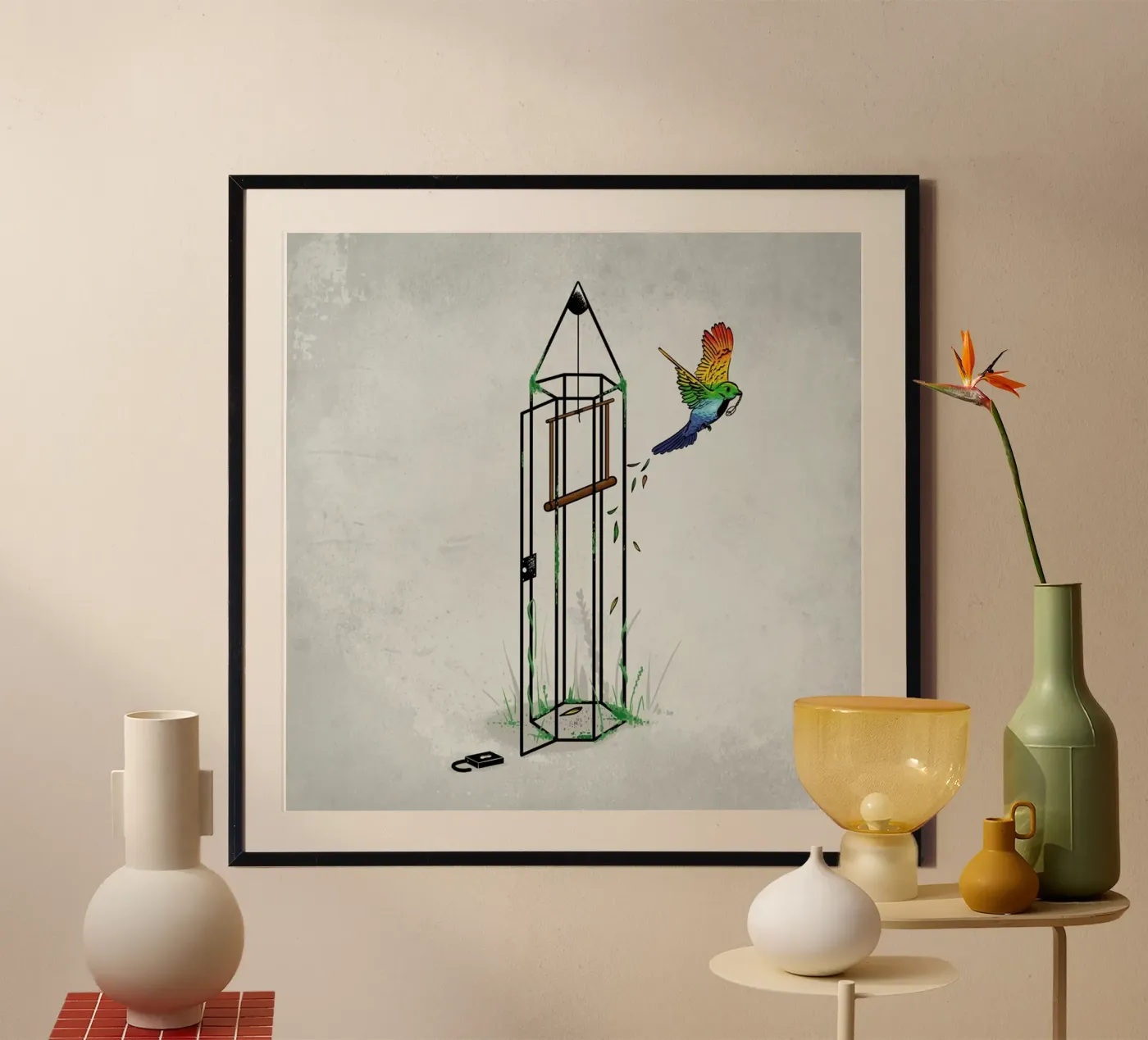 Freedom poster by Robert Richter