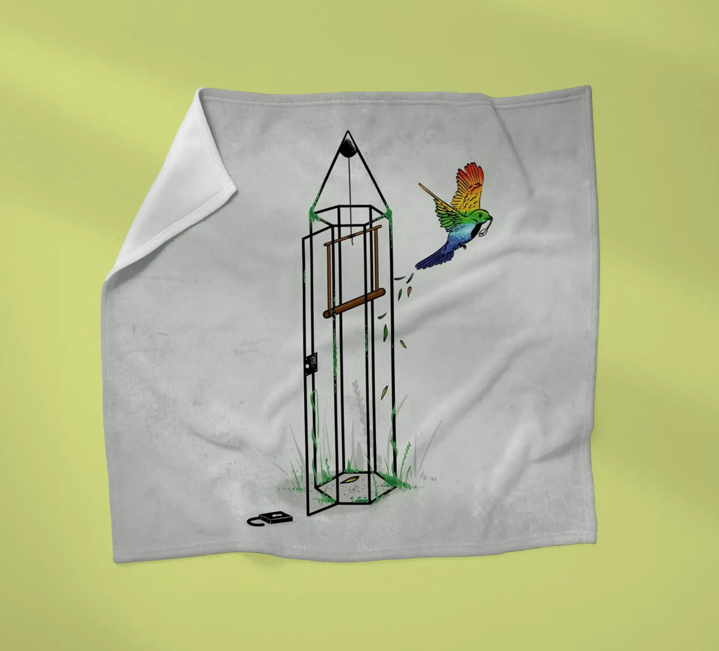 Freedom Fleecedecke von Robert Richter
