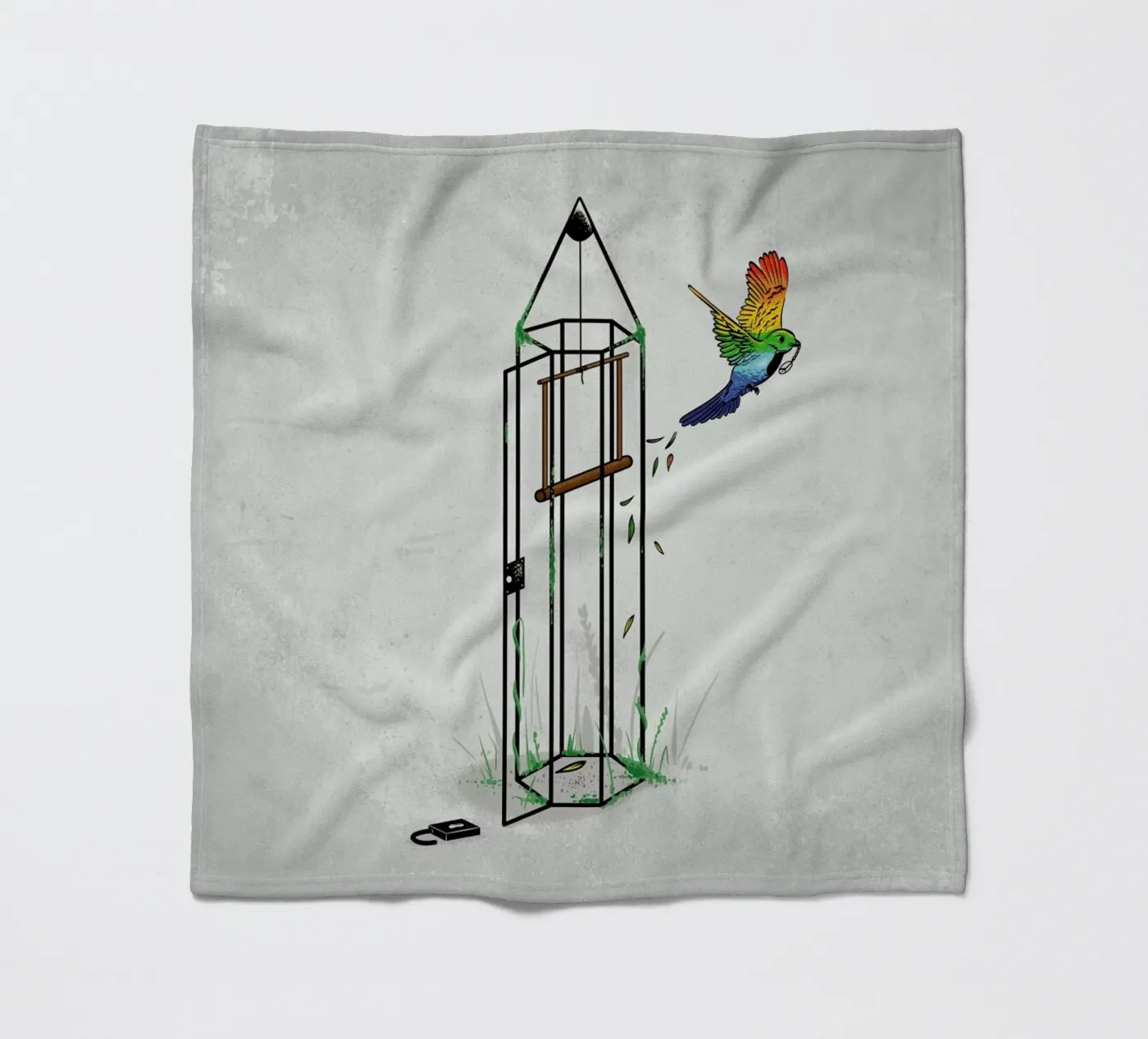 Freedom Fleecedecke von Robert Richter