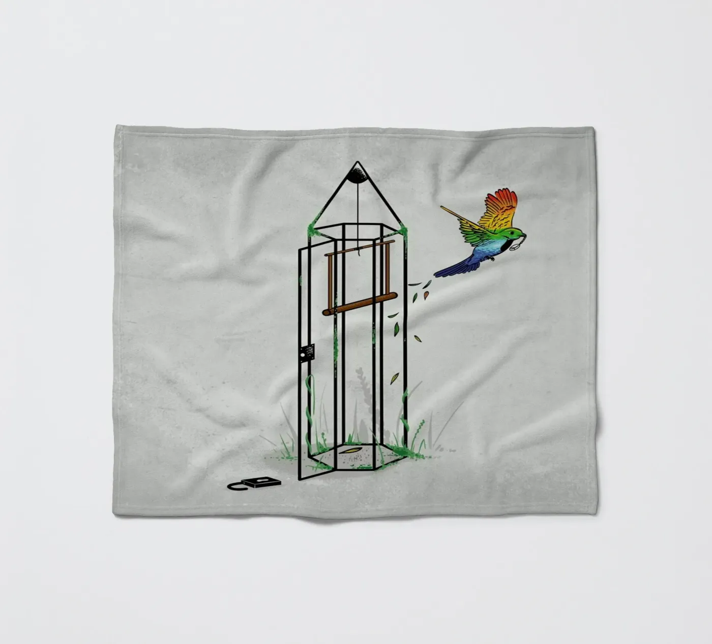 Freedom Fleecedecke von Robert Richter