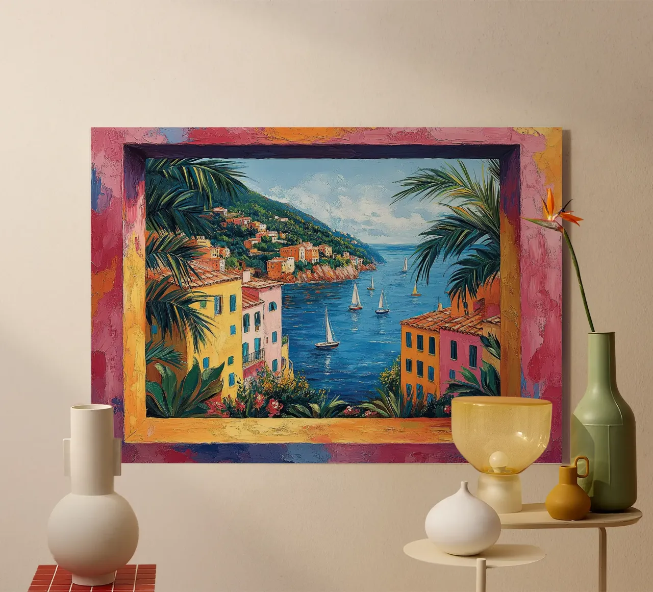 La bellezza nella brezza plexiglass da Nikis Art Studio