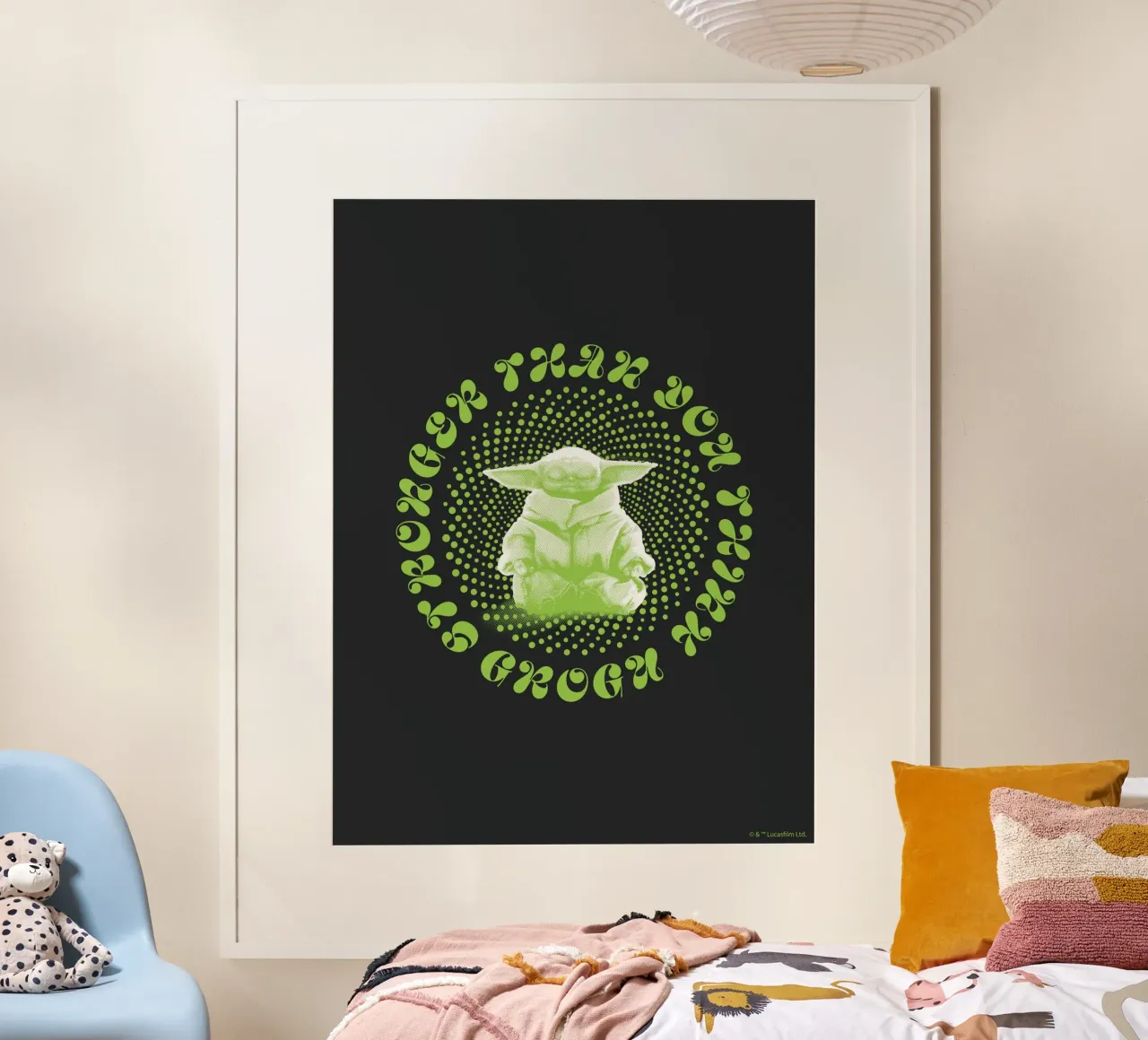CALM YODA Poster von Star Wars