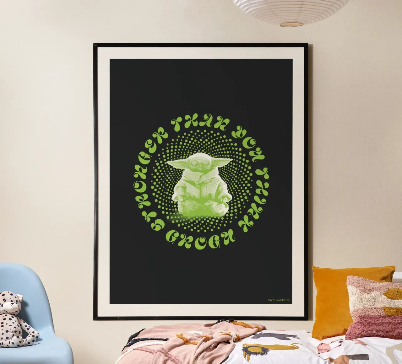 CALM YODA Poster von Star Wars