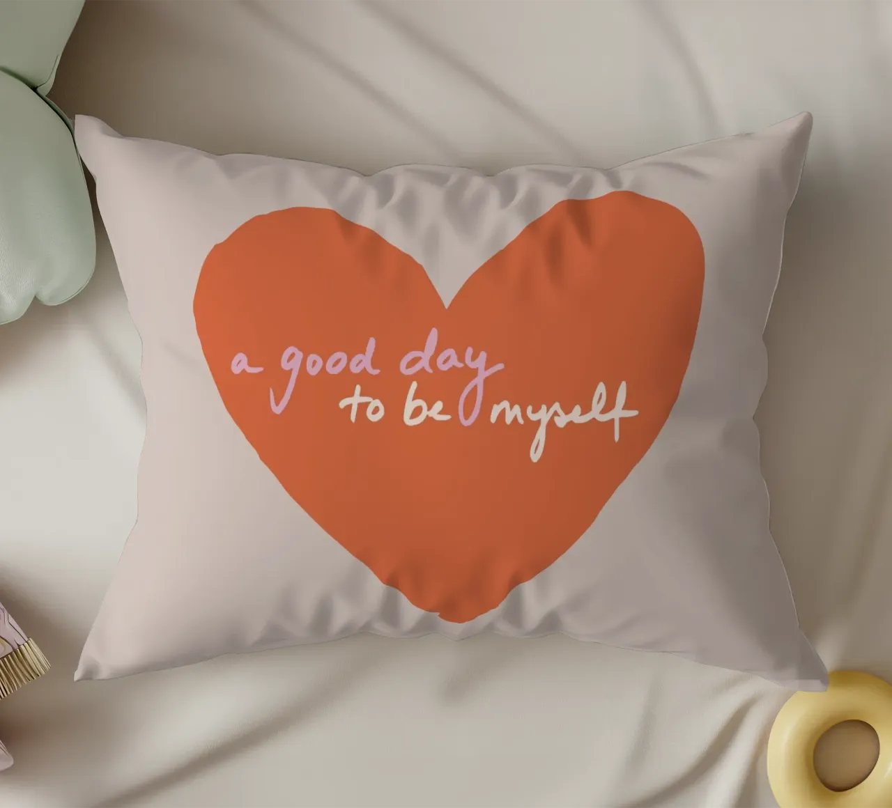 A Good Day To Be Myself 2 cuscino da Studio Memb