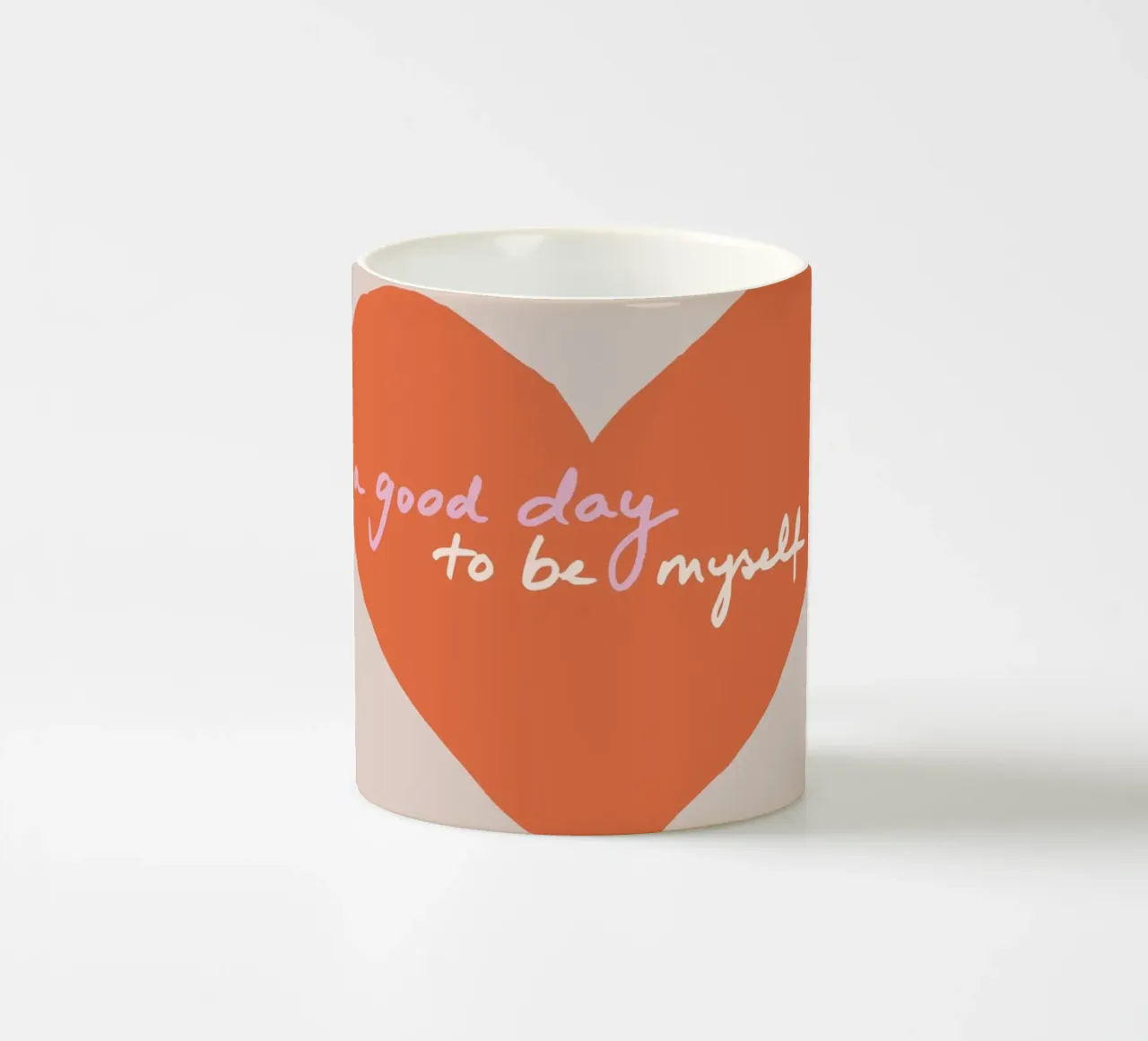 A Good Day To Be Myself 2 tazza in ceramica da Studio Memb