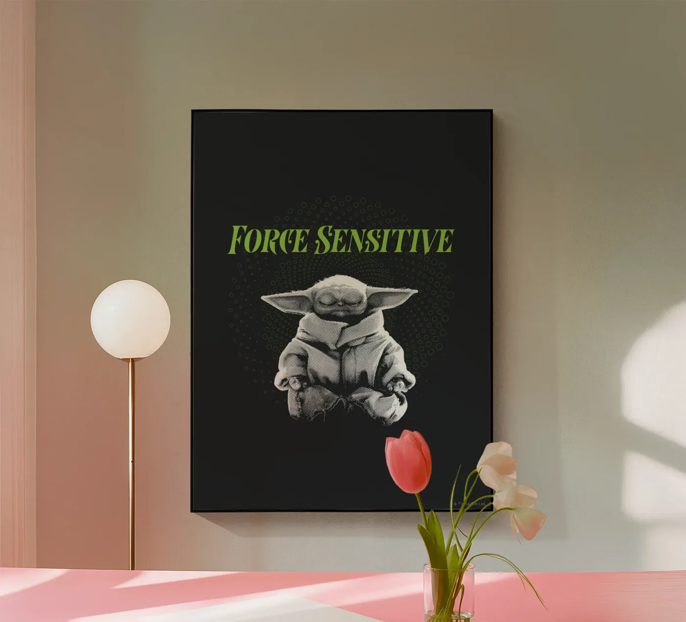 FORCE SENSITIVE Acryl-Glas von Star Wars