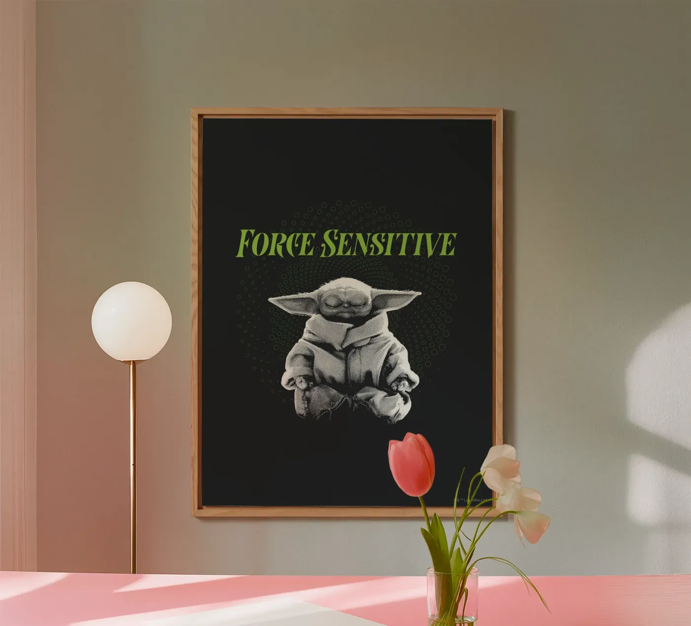 FORCE SENSITIVE Forex-Platte von Star Wars