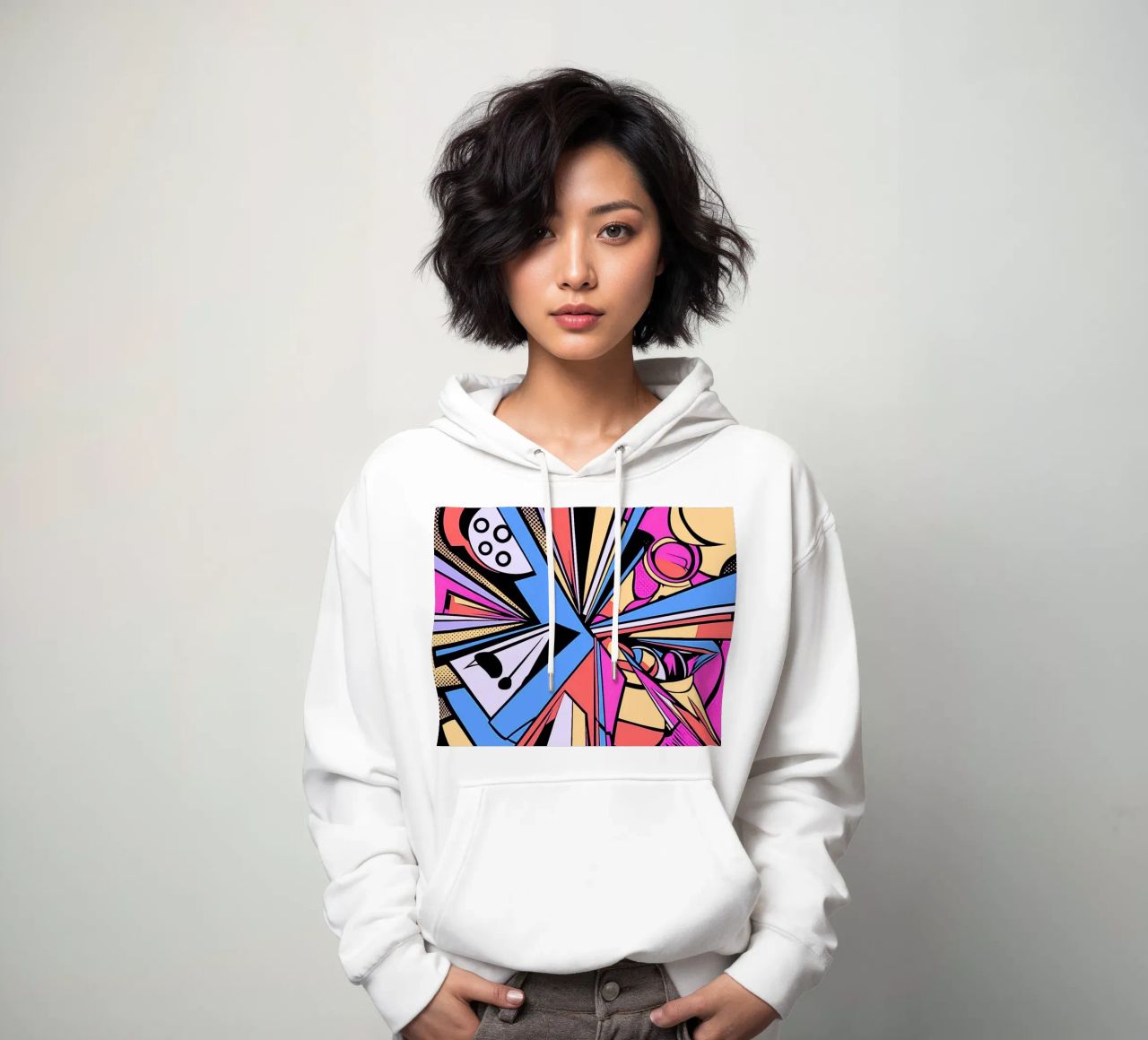 POP 3 felpa con cappuccio da Rezh creations