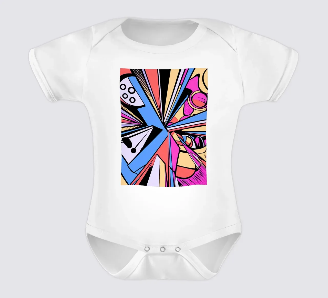 POP 3 body neonato maniche corte da Rezh creations