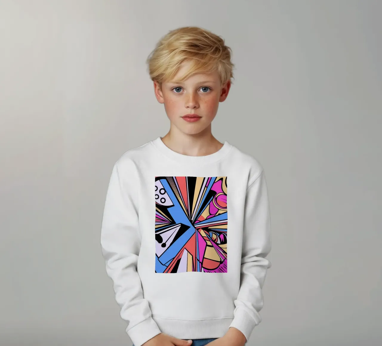 POP 3 felpa bambino da Rezh creations