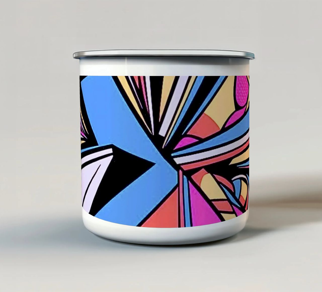 POP 3 tazza in smalto da Rezh creations