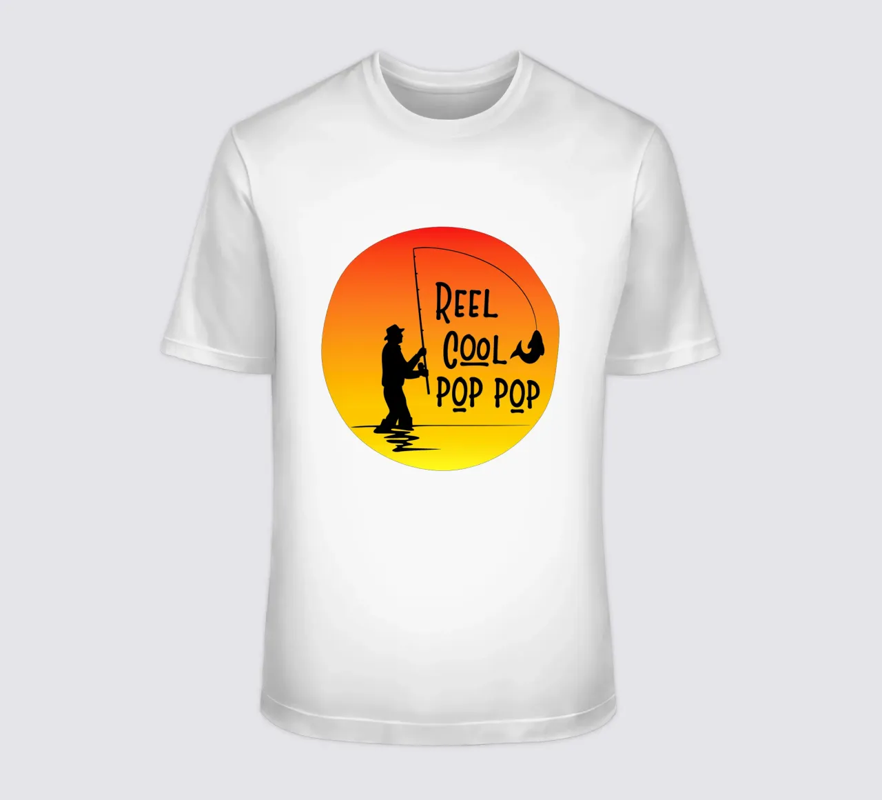 Design retrò pop pop pop cool Reel t-shirt da vickeyroads