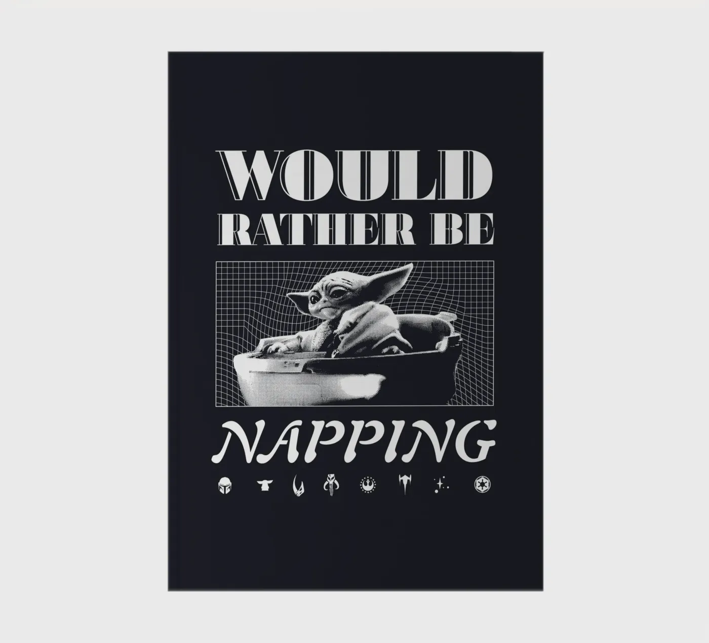 WOULD RATHER BE NAPPING notebook by Star Wars
