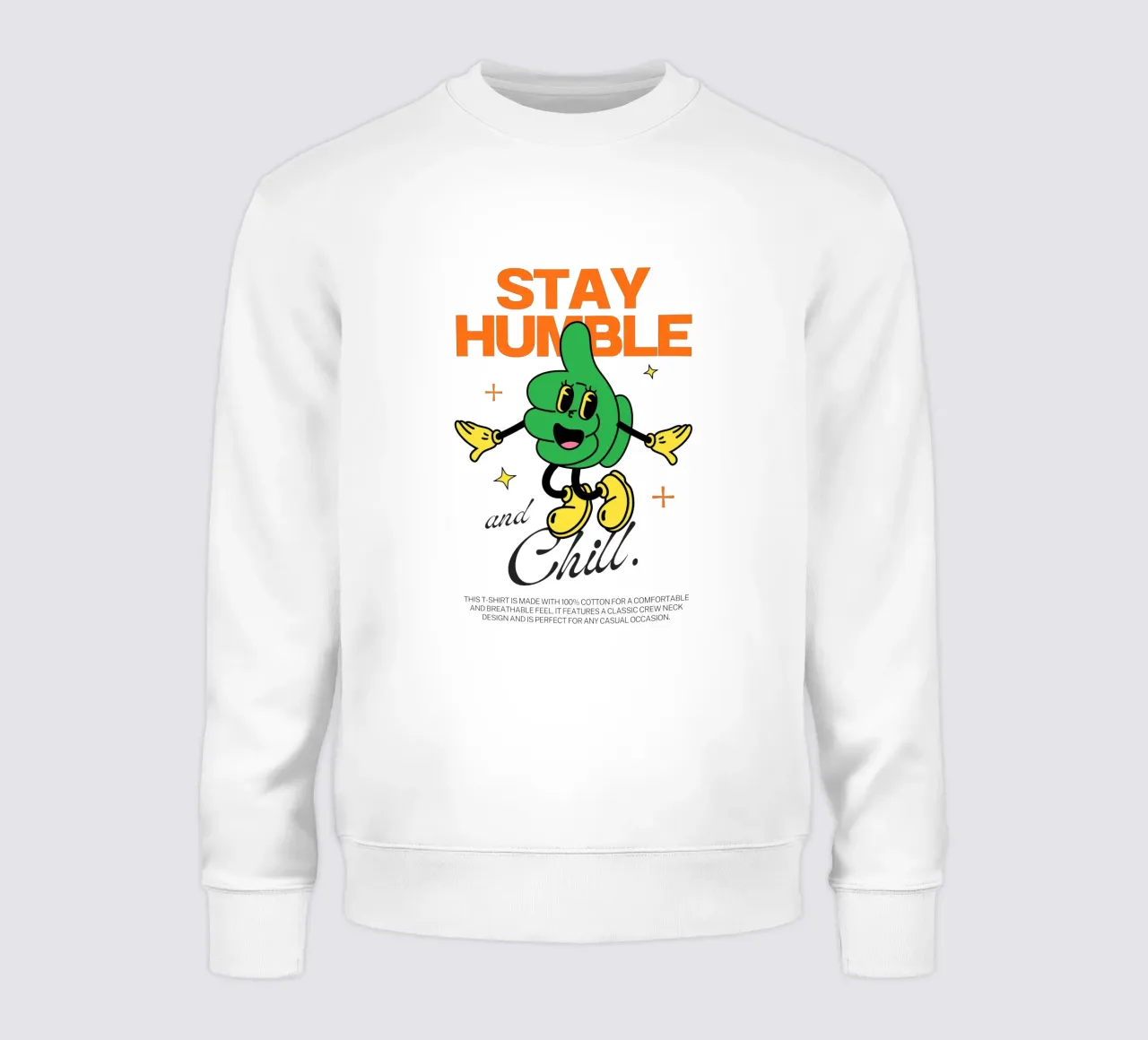 STAY HUMBLE AND CHILL felpa da Einfach Uebel
