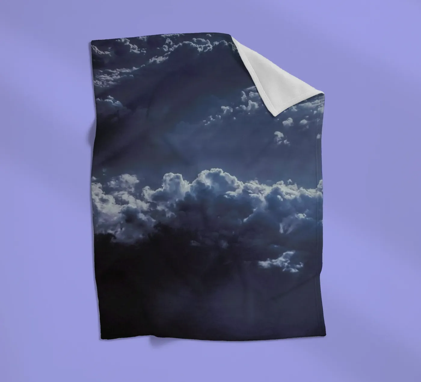 The Ray fleecedeken van Pale Grain