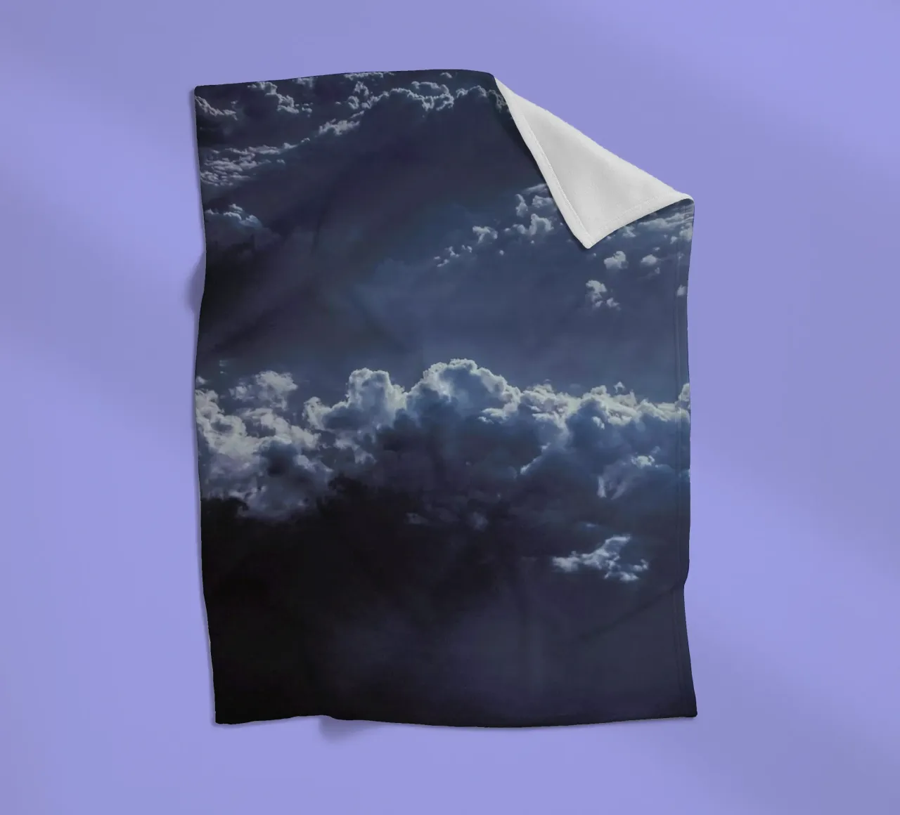 The Ray fleecedeken van Pale Grain