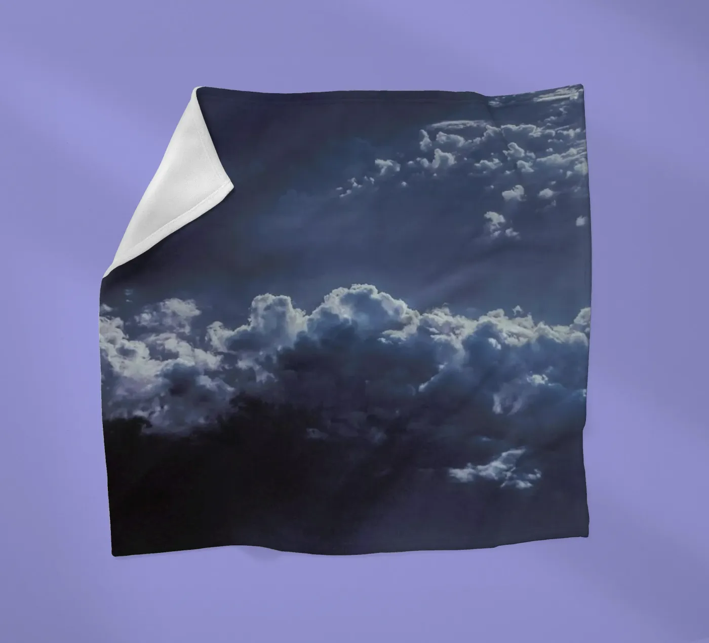 The Ray fleecedeken van Pale Grain