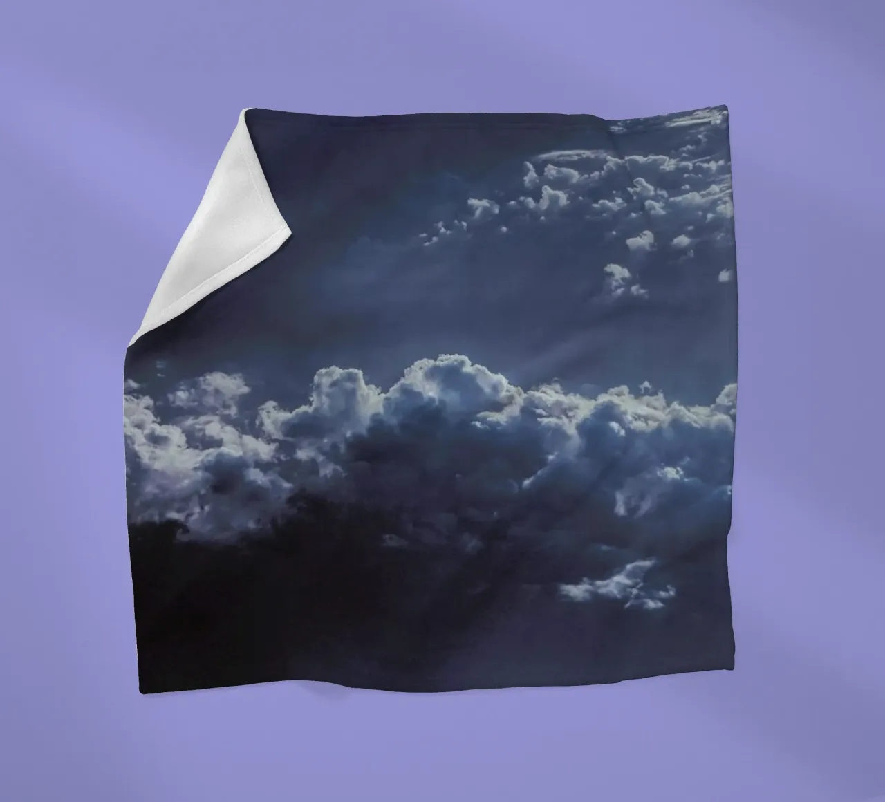 The Ray fleecedeken van Pale Grain