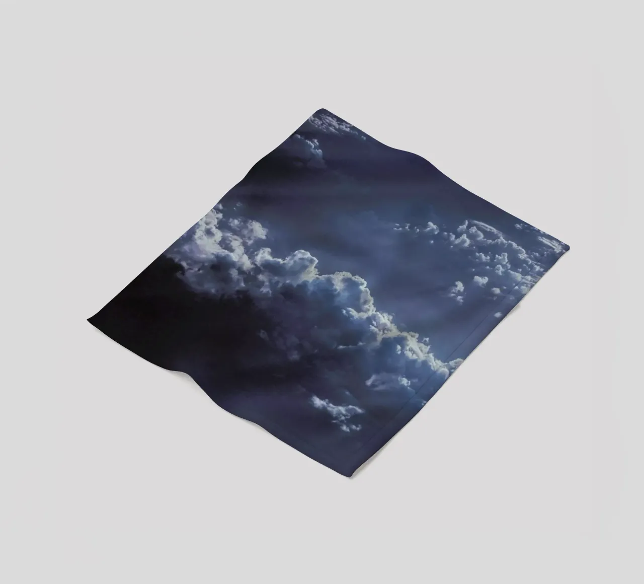 The Ray fleecedeken van Pale Grain