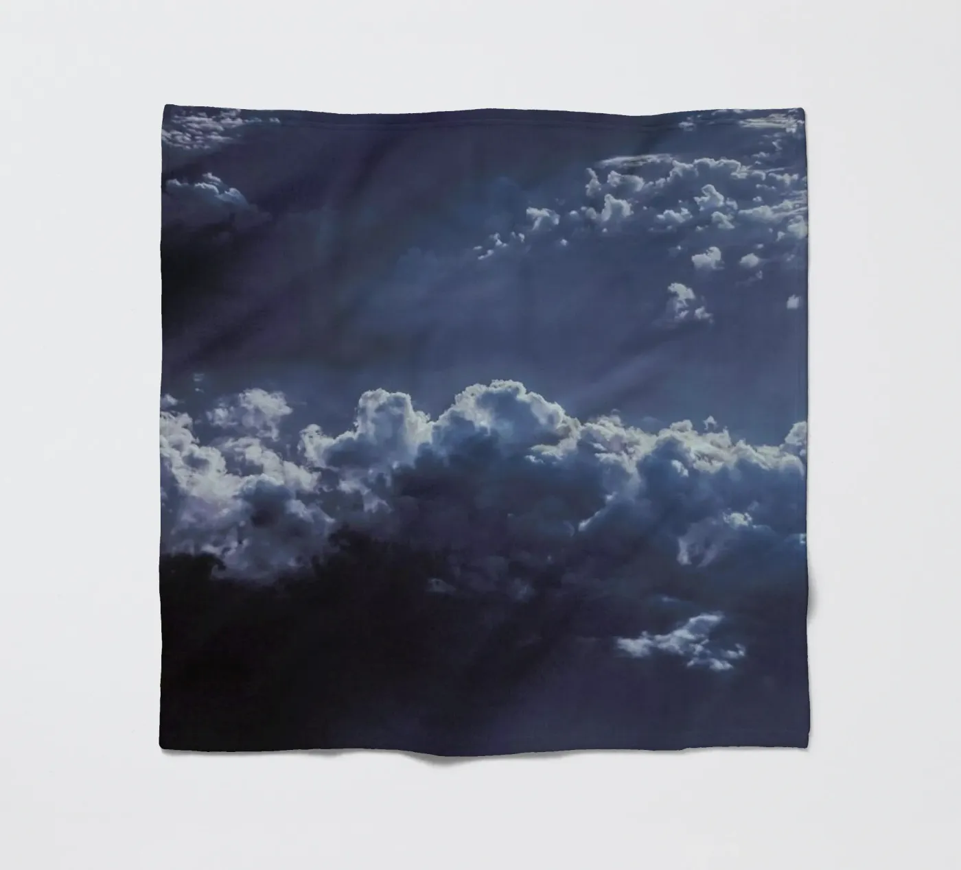 The Ray fleecedeken van Pale Grain