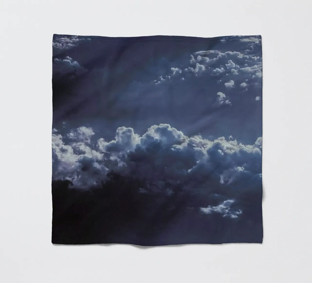 The Ray fleecedeken van Pale Grain