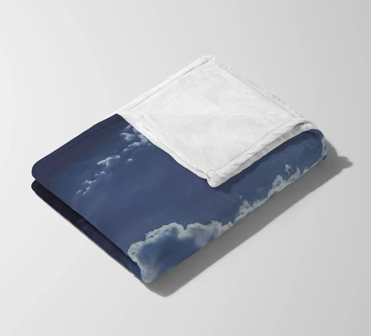 The Ray fleecedeken van Pale Grain