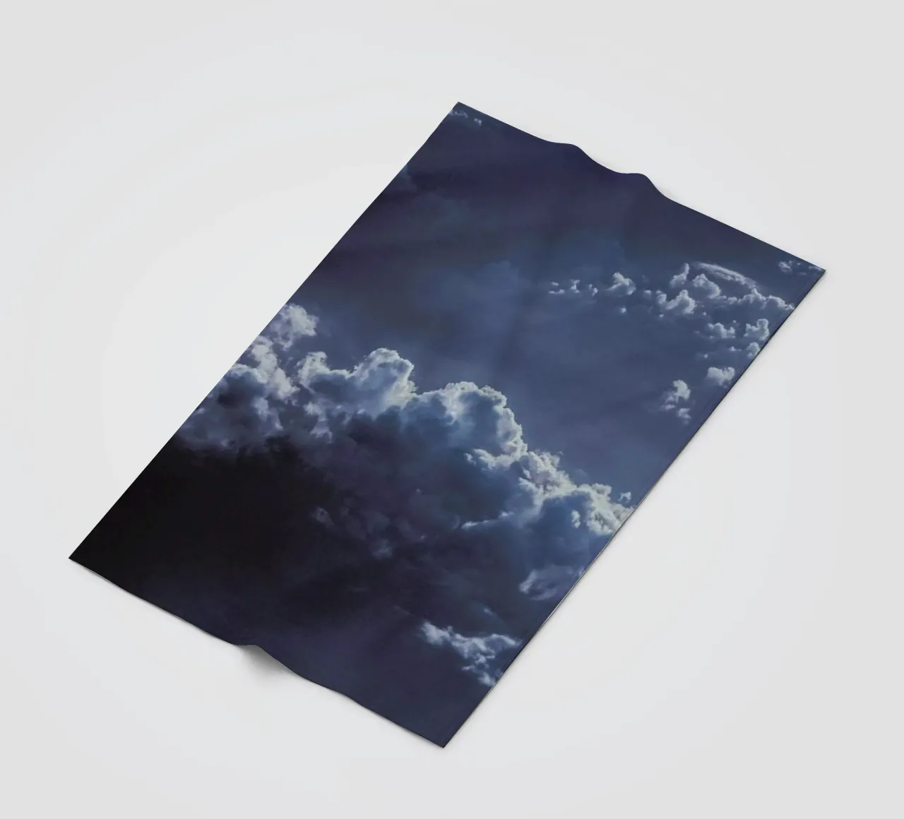 The Ray fleecedeken van Pale Grain