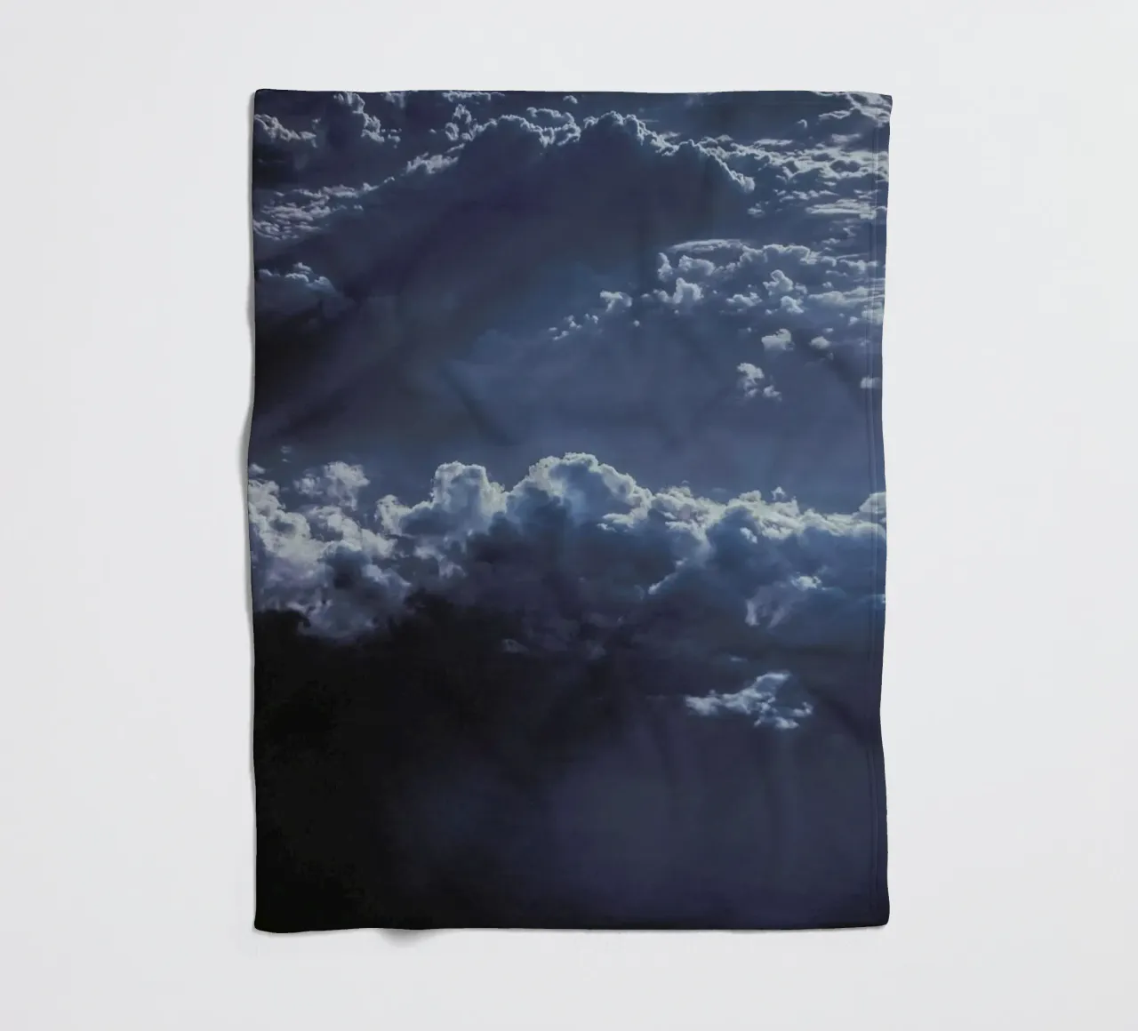 The Ray fleecedeken van Pale Grain