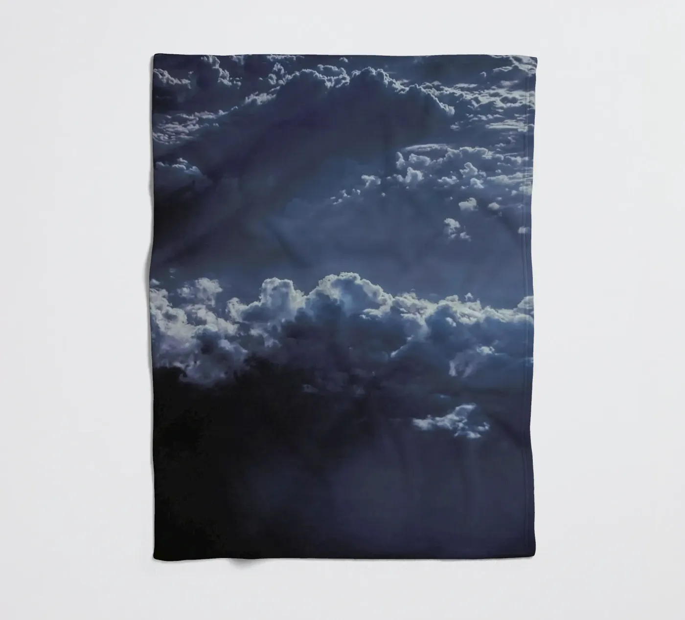 The Ray fleecedeken van Pale Grain