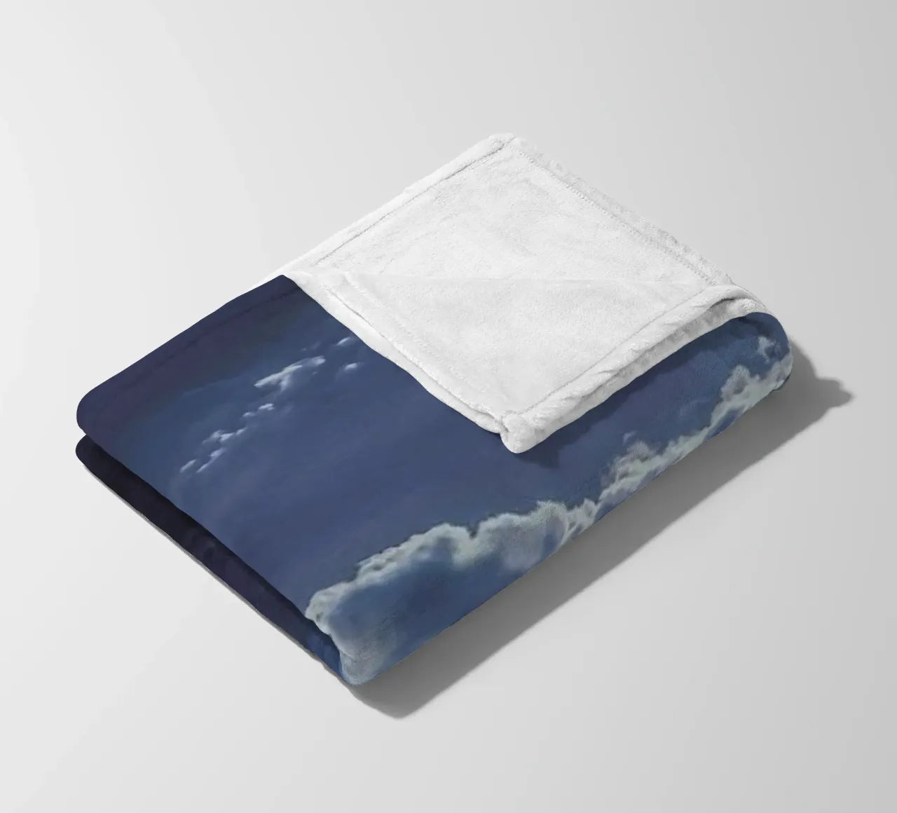 The Ray fleecedeken van Pale Grain