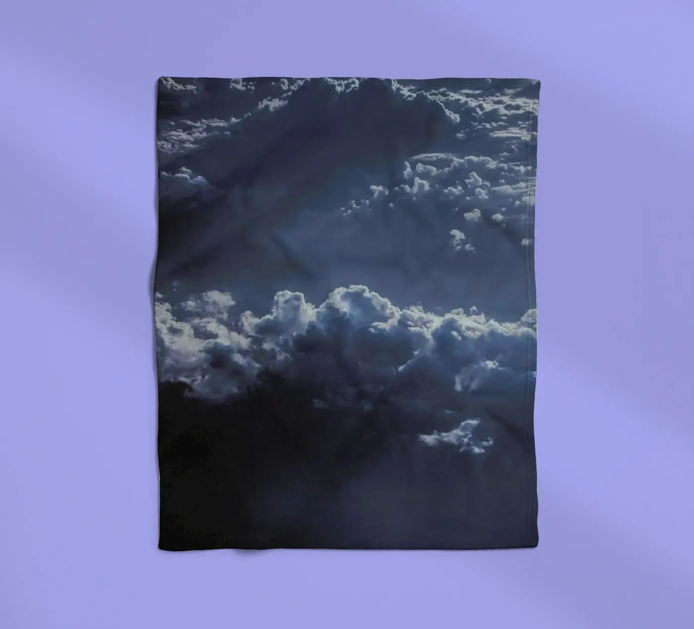The Ray fleecedeken van Pale Grain